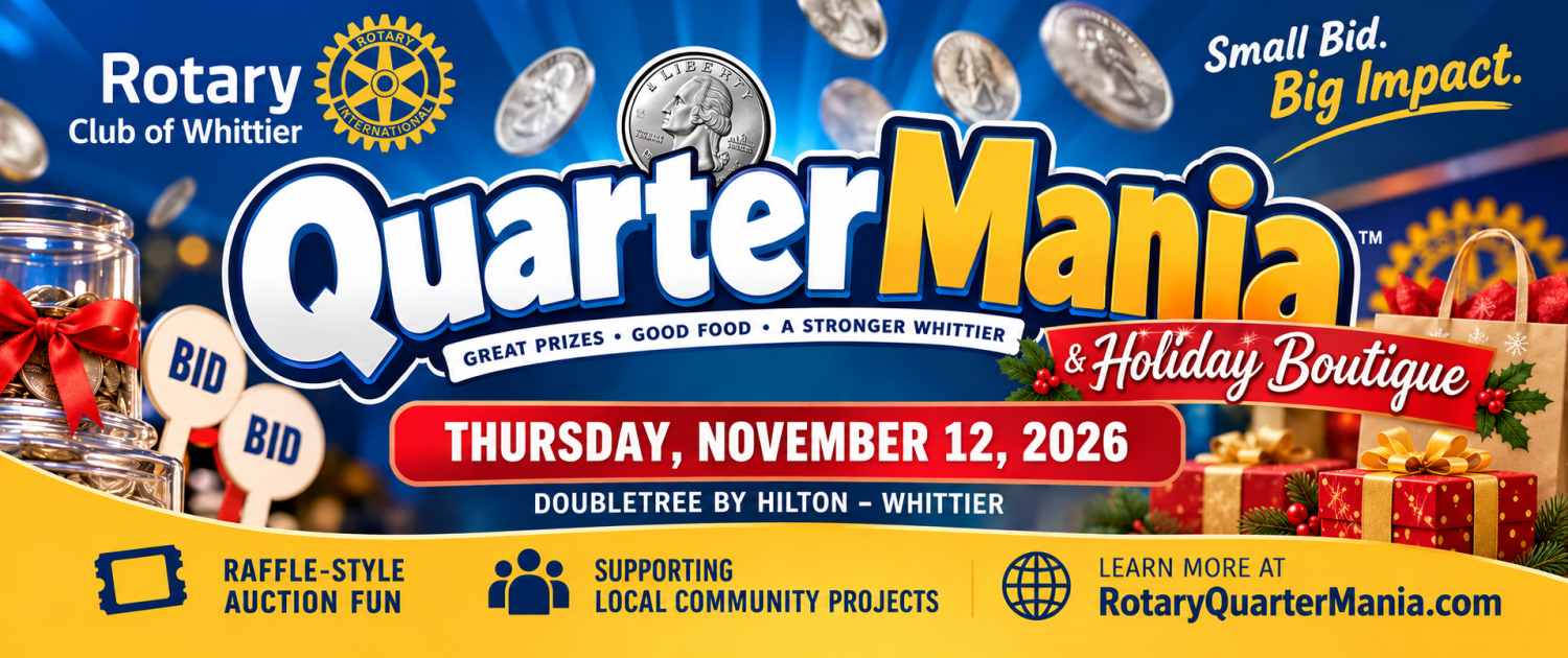 Rotary QuarterMania Holiday Fundraiser